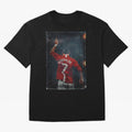 Cristiano Ronaldo Vintage Oversized T-Shirt Celebrate Football Heritage in the FIFA World Cup 2026 Journey through Messi, CR7 and Mbappe Highlights, England, France and Netherlands Pride, Match Day Excitement, Supporter Culture, Golden Goals and