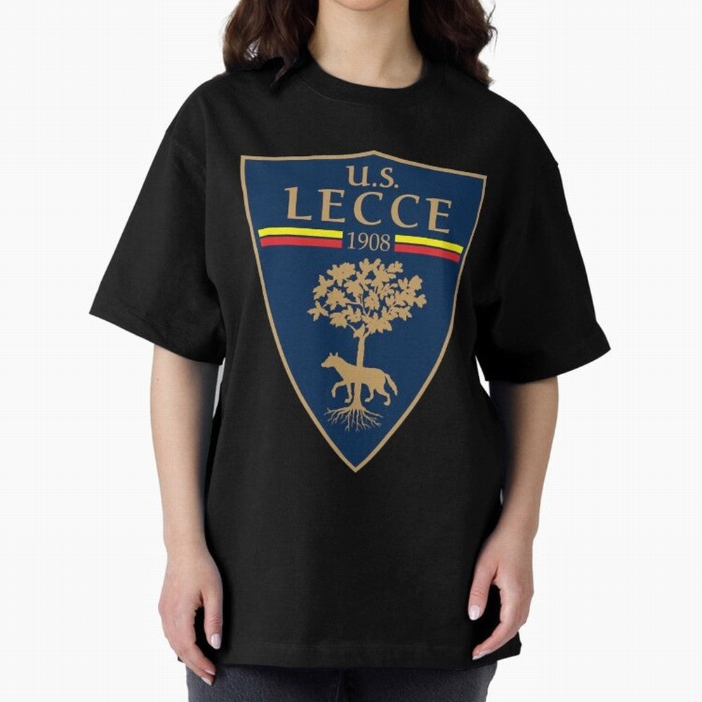 lecce Oversized T-Shirt Make Game Day About Match Day Hype around FIFA World Cup 2026, Messi, France and Portugal, Football Festival Excitement, Trophy Ambitions, Country Rivalries and Star Player Buzz; Made for Collectors Who Enjoy Iconic Players,