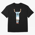 Lionel Messi, #m30 Oversized T-Shirt Celebrate Soccer Greatness during FIFA World Cup 2026 USA Canada Mexico for Fans of Messi, CR7 and Mbappe and Spain and Netherlands, Bringing Retro Football Energy, Iconic Rivalries, Trophy Chase Drama and