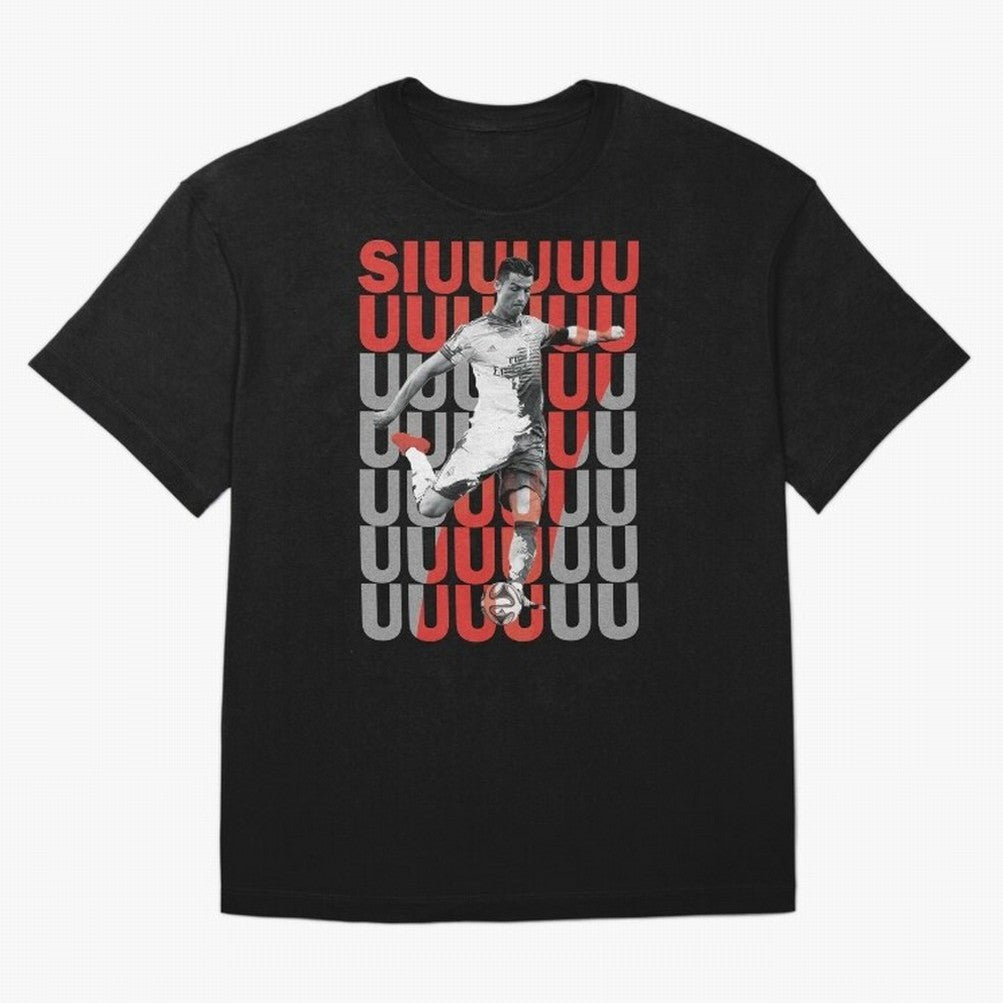 Siuuuuuu Cristiano Ronaldo Oversized T-Shirt Get Ready for FIFA World Cup 2026 USA Canada Mexico Spirit, Featuring England, Messi, CR7 and Mbappe, Worldwide Fan Energy, Dramatic Goals, Stadium Lights and Championship Celebrations; Perfect for