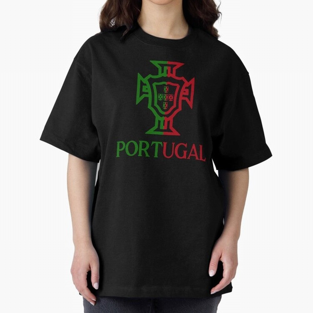 Portugal Tuga Oversized T-Shirt Celebrate National Team Dreams in the FIFA World Cup 2026 USA Canada Mexico Journey through Mbappe and Neymar Highlights, Germany Pride, Sports Nostalgia, International Competition, Famous Players and Unforgettable