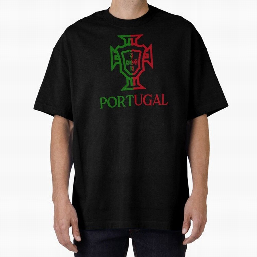 Portugal Tuga Oversized T-Shirt Celebrate National Team Dreams in the FIFA World Cup 2026 USA Canada Mexico Journey through Mbappe and Neymar Highlights, Germany Pride, Sports Nostalgia, International Competition, Famous Players and Unforgettable