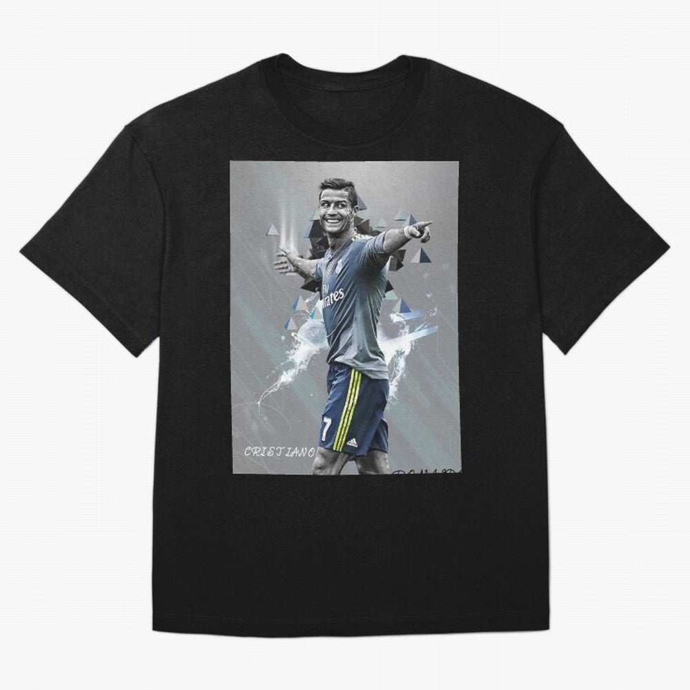 cristiano ronaldo Oversized T-Shirt Fuel FIFA World Cup 2026 Spirit, with Netherlands, Haaland and Mbappe, Supporter Pride, Iconic Celebrations, Legendary Names and Global Match Day Energy; Ideal for Football Dads, Football Moms, Friends,
