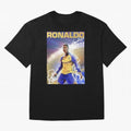 Ronaldo Al-Nassr Football Club - Oversized T-Shirt Enjoy the Biggest Football Party of Global Football Passion for FIFA World Cup 2026 USA Canada Mexico, Centered on Mbappe, Argentina and Brazil, Game Day Rituals, Football Legends, Country Pride