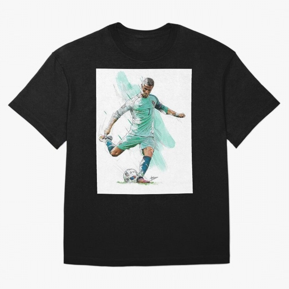 Cristiano ronaldo 7 Oversized T-Shirt Join the Countdown to FIFA World Cup 2026 Group Stage for Fans of CR7 and Messi and England and Germany, Bringing Tournament Hype, Historic Matchups, Family Viewing Parties and Global Sports Pride; Perfect for