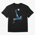 CRISTIANO RONALDO BICYCLE KICK Classic Oversized T-Shirt Feel the Trophy Chase of the FIFA World Cup 2026 Group Stage Journey through Haaland and Mbappe Highlights, England, France and Netherlands Pride, Vintage Soccer Flavor, Modern Football