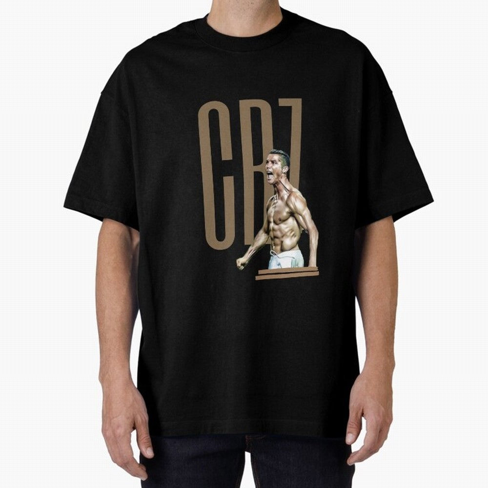 Best Seller - CR7 - Cristiano Ronaldo Merchandise Oversized T-Shirt Showcase FIFA World Cup 2026 USA Canada Mexico for Fans of Neymar, Haaland and Cristiano Ronaldo and Brazil, Bringing Fan Favorite Moments, National Team Passion, Big Match Drama