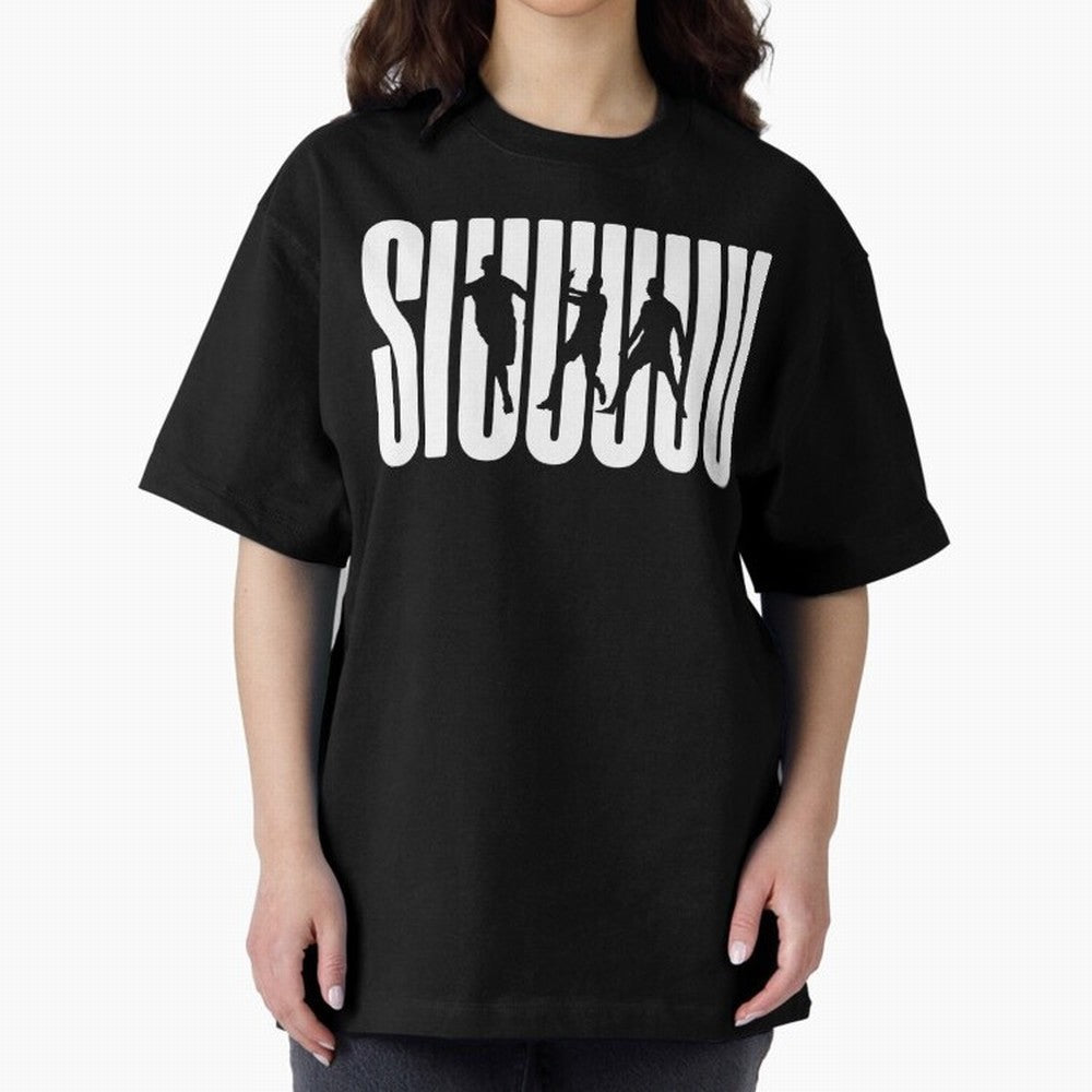 Siuuu Cristiano ronaldo CR7 funny Oversized T-Shirt Join the Countdown to the FIFA World Cup 2026 Journey through Haaland and Mbappe Highlights, Spain Pride, Supporter Pride, Iconic Celebrations, Legendary Names and Global Match Day Energy; Created
