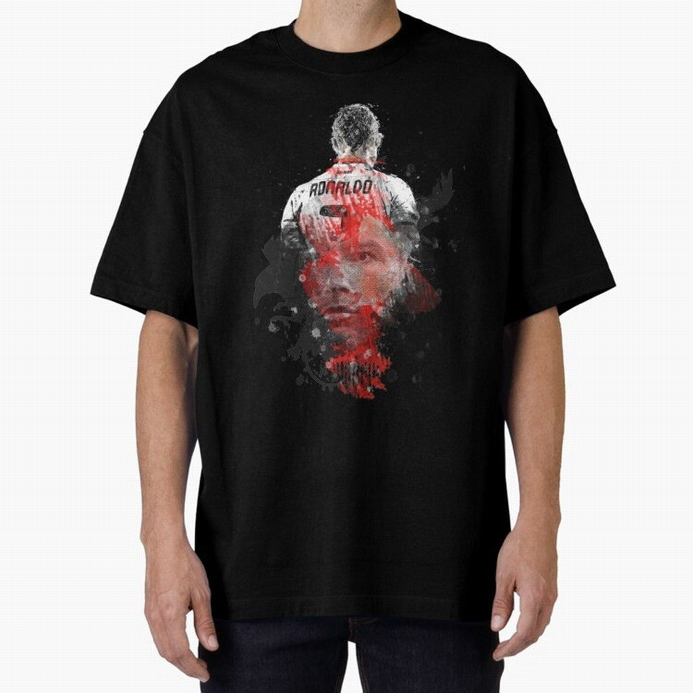 Cristiano Ronaldo Cristiano Ronaldo Oversized T-Shirt Make the Season About FIFA World Cup 2026 Group Stage Driven by CR7 and Messi, France and Portugal Energy, Worldwide Fan Energy, Dramatic Goals, Stadium Lights and Championship Celebrations;
