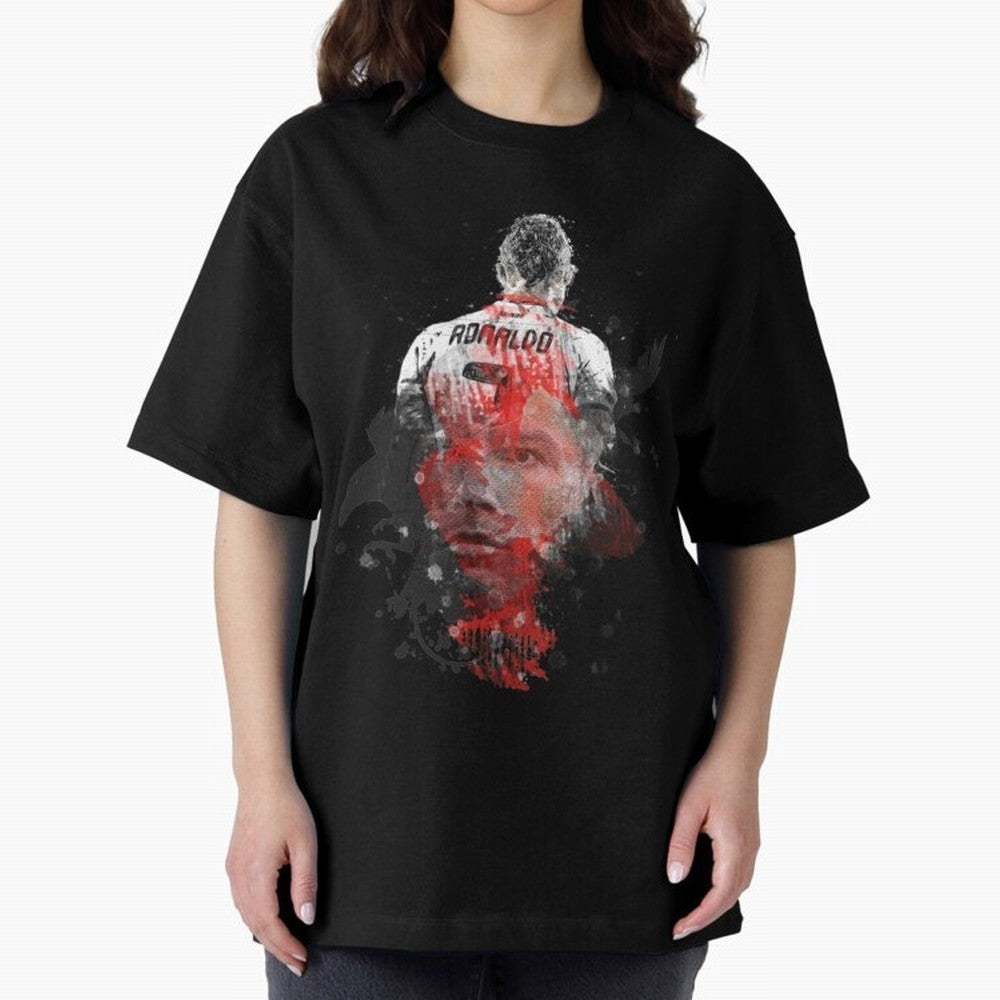 Cristiano Ronaldo Cristiano Ronaldo Oversized T-Shirt Make the Season About FIFA World Cup 2026 Group Stage Driven by CR7 and Messi, France and Portugal Energy, Worldwide Fan Energy, Dramatic Goals, Stadium Lights and Championship Celebrations;