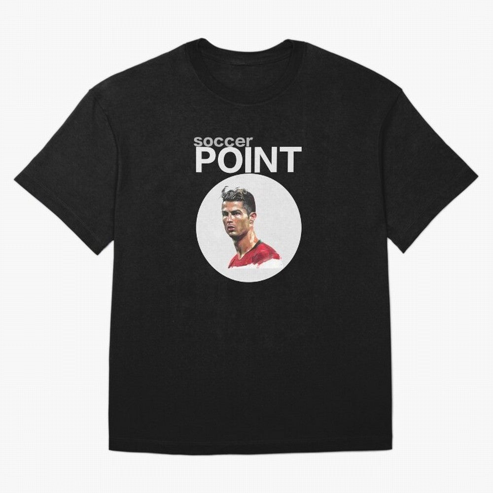 soccer POINT Oversized T-Shirt Bring International Match Energy to FIFA World Cup 2026 Group Stage Spirit, Celebrating Argentina and Brazil, Haaland, Sports Nostalgia, International Competition, Famous Players and Unforgettable Victories; Perfect