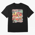 Cristiano Ronaldo Graphic Shirt Oversized T-Shirt Live for the Drama of FIFA World Cup 2026 USA Canada Mexico for Fans of Neymar and England, France and Netherlands, Bringing Sports Nostalgia, International Competition, Famous Players and