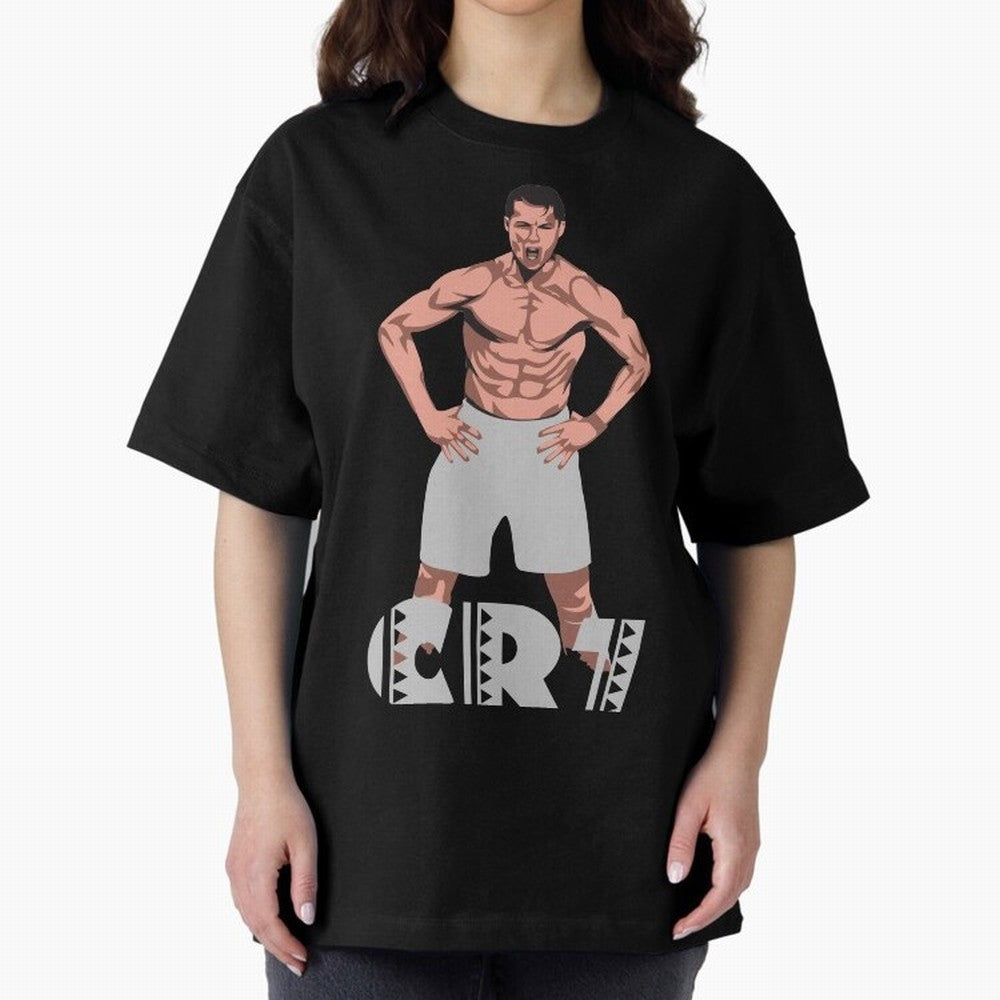 BEST - Cristiano Ronaldo Oversized T-Shirt Join Supporters Worldwide for FIFA World Cup 2026 Group Stage Spirit, Capturing Portugal, Spain and Germany, Messi and Cristiano Ronaldo, Stadium Chants, National Pride, Trophy Dreams and Unforgettable