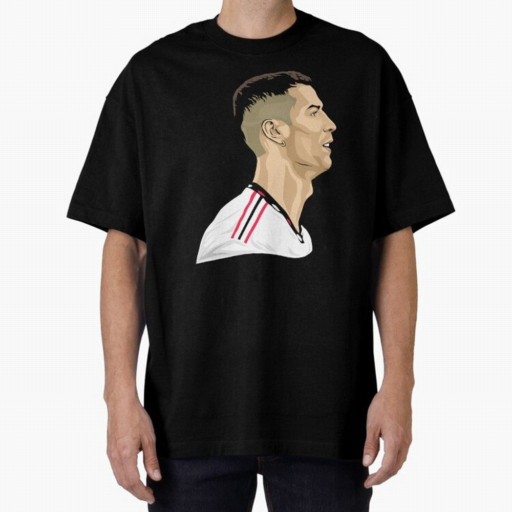 C Ronaldo - Iconic Oversized T-Shirt Back Your Heroes with Match Day Hype around FIFA World Cup 2026 Group Stage, CR7, Brazil, Portugal and Argentina, Fan Favorite Moments, National Team Passion, Big Match Drama and Soccer History; Ideal for