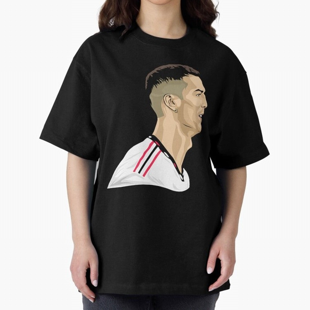C Ronaldo - Iconic Oversized T-Shirt Back Your Heroes with Match Day Hype around FIFA World Cup 2026 Group Stage, CR7, Brazil, Portugal and Argentina, Fan Favorite Moments, National Team Passion, Big Match Drama and Soccer History; Ideal for