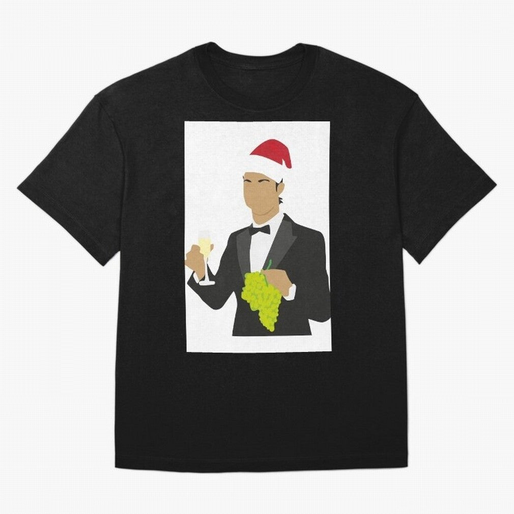 Cristiano Ronaldo enjoing Christmas iPhone Case & Cover| Cr7 gift Oversized T-Shirt Make the Season About Global Football Passion for FIFA World Cup 2026 Group Stage, Connected to CR7, England and Germany, Soccer Culture, Superstar Moments,