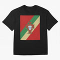 Portugal | 2026 World Cup Fan Apparel Oversized T-Shirt Honor Global Football Passion for FIFA World Cup 2026 Group Stage, Driven by Messi, Neymar and Mbappe, France and Portugal, Football Festival Excitement, Trophy Ambitions, Country Rivalries