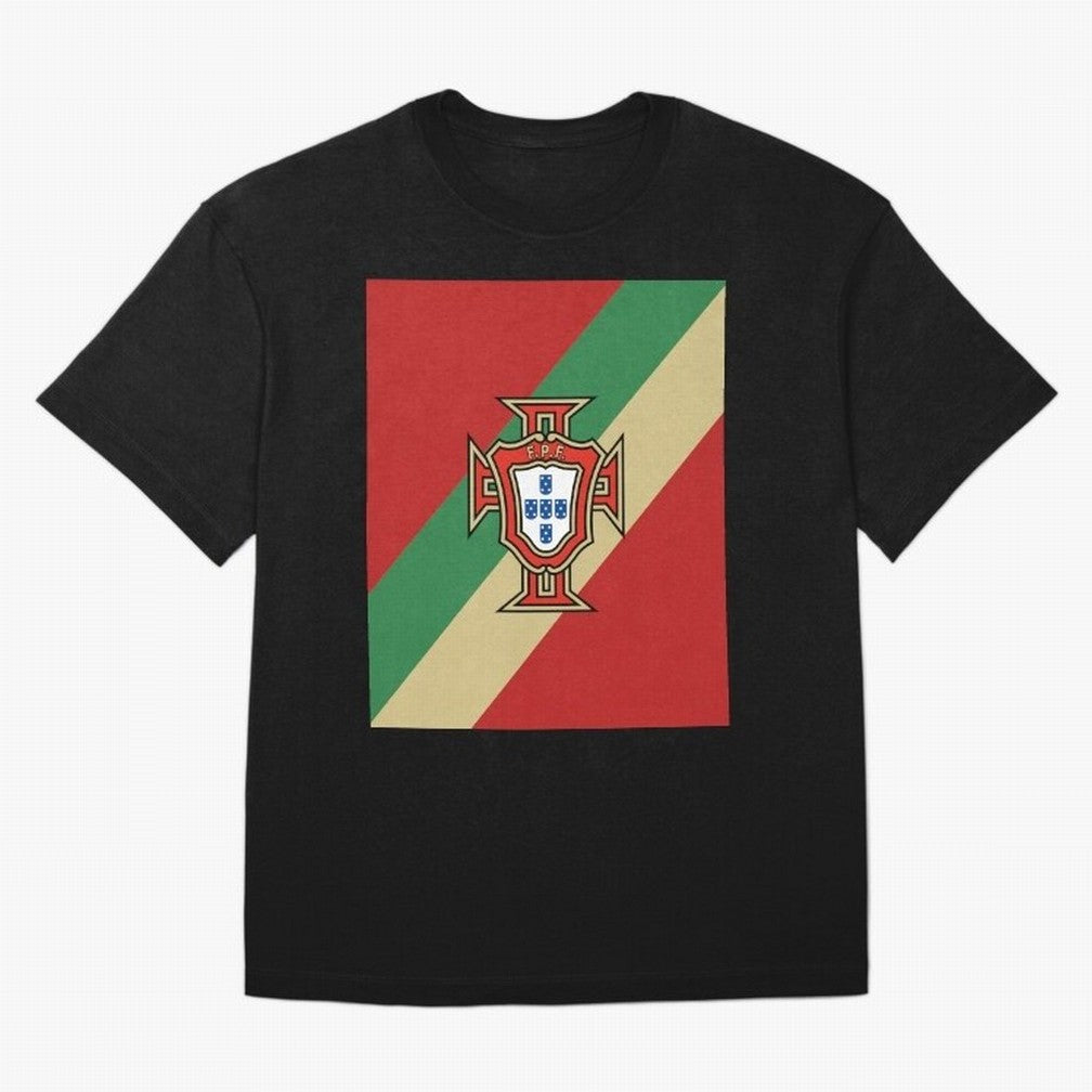 Portugal | 2026 World Cup Fan Apparel Oversized T-Shirt Honor Global Football Passion for FIFA World Cup 2026 Group Stage, Driven by Messi, Neymar and Mbappe, France and Portugal, Football Festival Excitement, Trophy Ambitions, Country Rivalries