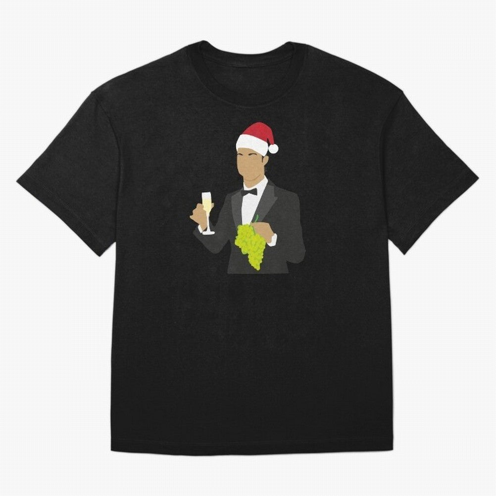Cristiano Ronaldo enjoing Christmas Oversized T-Shirt Show Match Day Excitement for the FIFA World Cup 2026 Group Stage Journey through Mbappe Highlights, Brazil, Portugal and Argentina Pride, Soccer Culture, Superstar Moments, National Team Dreams