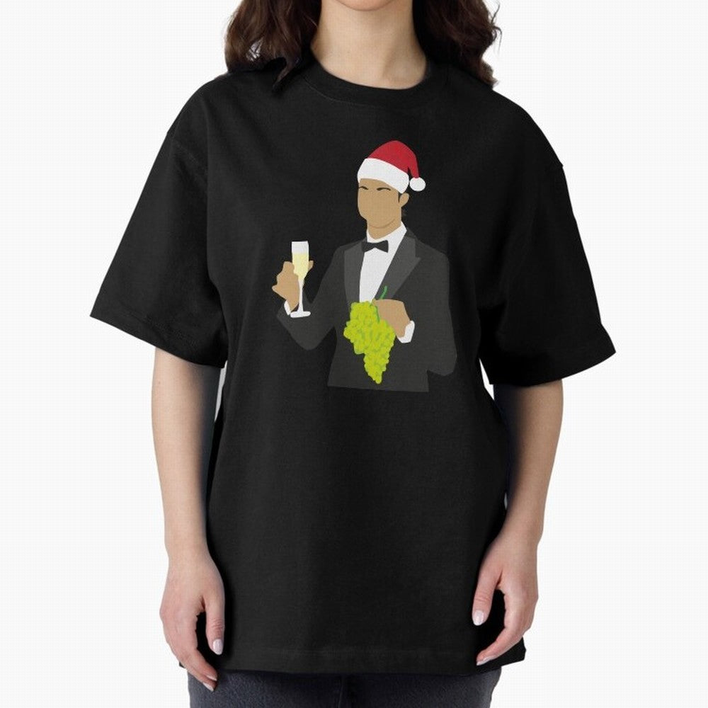 Cristiano Ronaldo enjoing Christmas Oversized T-Shirt Show Match Day Excitement for the FIFA World Cup 2026 Group Stage Journey through Mbappe Highlights, Brazil, Portugal and Argentina Pride, Soccer Culture, Superstar Moments, National Team Dreams