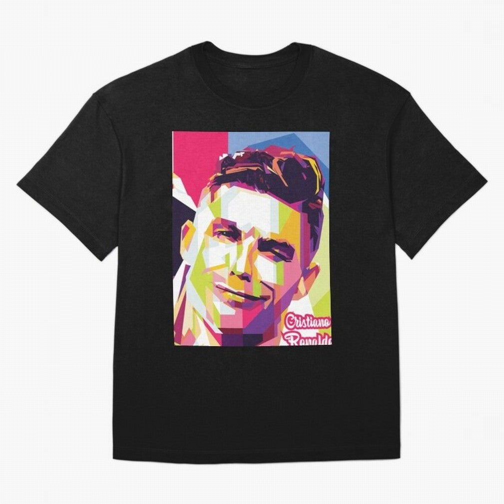 Cristiano Ronaldo Cristiano Ronaldo Oversized T-Shirt Feel the Trophy Chase of Global Football Passion for FIFA World Cup 2026 USA Canada Mexico, Filled with Cristiano Ronaldo, Spain and Netherlands, Sports Nostalgia, International Competition,
