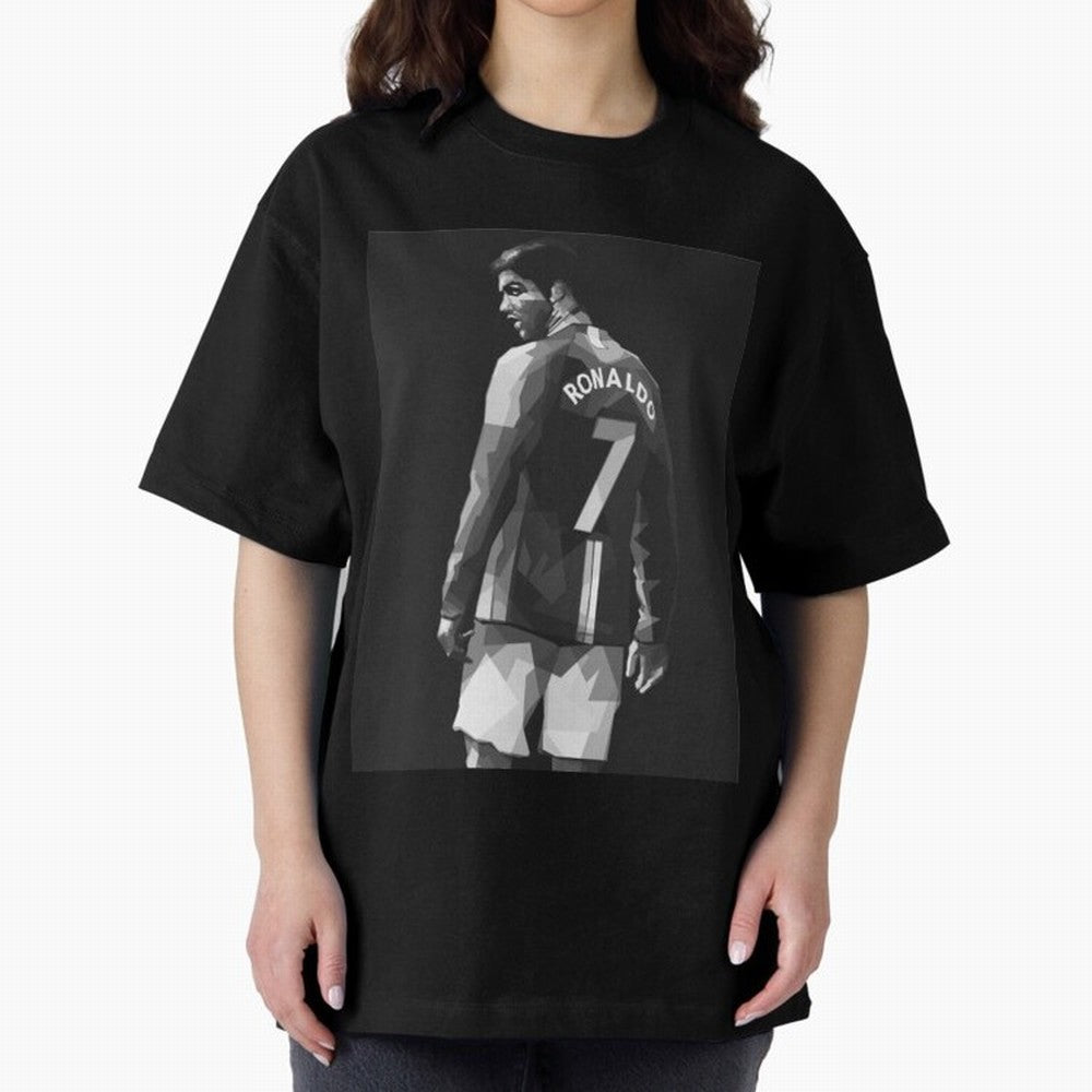 Cristiano Ronaldo Cristiano Ronaldo Oversized T-Shirt Bring Champion Energy into Match Day Hype around FIFA World Cup 2026 USA Canada Mexico, Cristiano Ronaldo, Haaland and CR7, Spain and Netherlands, Stadium Chants, National Pride, Trophy Dreams