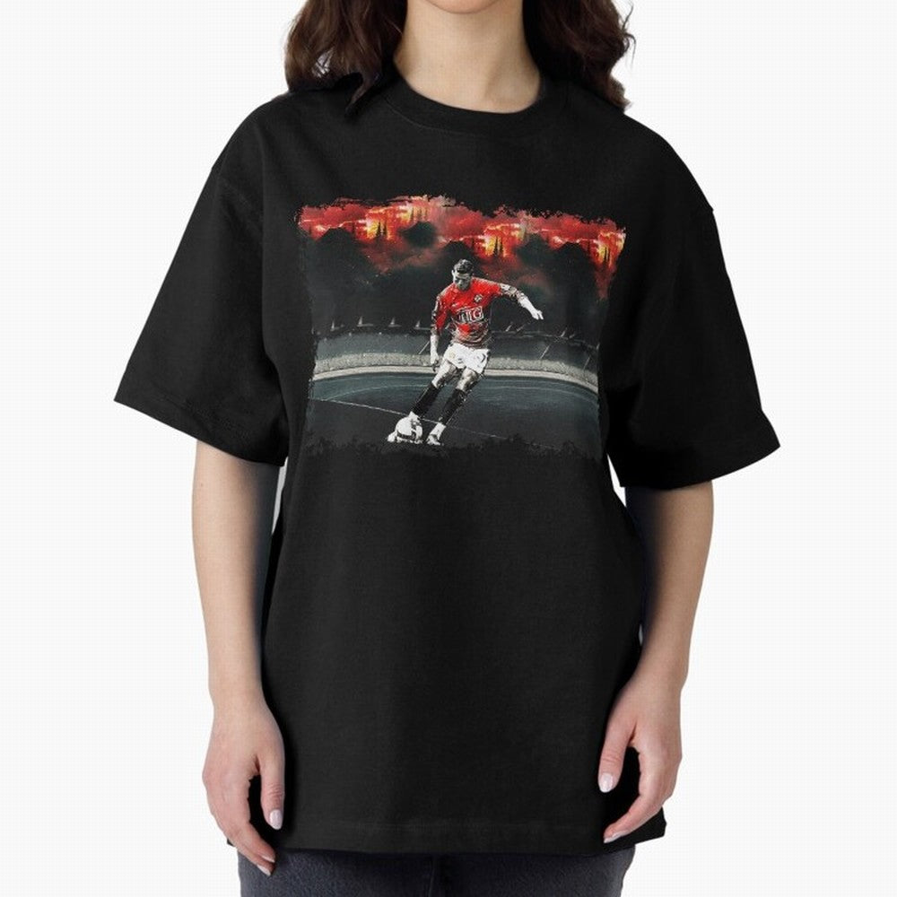Cristiano Ronaldo 2008 Shoot 8K Oversized T-Shirt Celebrate Unforgettable Nights in FIFA World Cup 2026 Group Stage Driven by Mbappe and Neymar, England and Germany Energy, Championship Spirit, Famous Goals, Roaring Crowds and International