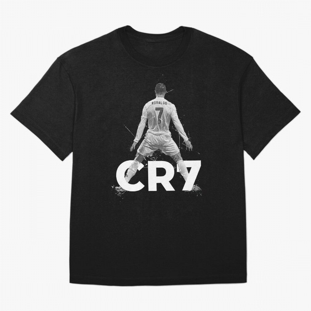 Cristiano Ronaldo Oversized T-Shirt Support Iconic Players in FIFA World Cup 2026 Spirit, Capturing Argentina, Messi, Stadium Chants, National Pride, Trophy Dreams and Unforgettable Football Memories; Ideal for Fans Who Follow Messi, Cristiano