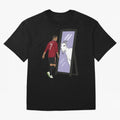 Cristiano Ronaldo Mirror GOAT Oversized T-Shirt Cheer through Every Moment of the FIFA World Cup 2026 Group Stage Journey through Cristiano Ronaldo, Haaland and CR7 Highlights, Portugal, Spain and Germany Pride, Sports Nostalgia, International