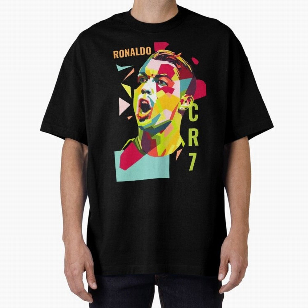 RONALDO CR7 Design Oversized T-Shirt Bring International Match Energy to FIFA World Cup 2026 for Fans of Messi and Cristiano Ronaldo and England and Germany, Bringing Global Supporter Spirit, Legendary Goals, National Colors and Tournament