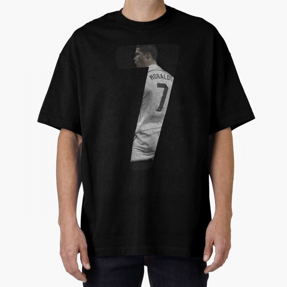 Cristiano Ronaldo shirt number manipulation Oversized T-Shirt Bring Retro Soccer Energy to FIFA World Cup 2026 for Fans of Cristiano Ronaldo and Brazil, Portugal and Argentina, Bringing Classic Soccer Heritage, Championship Pressure, Fan Loyalty