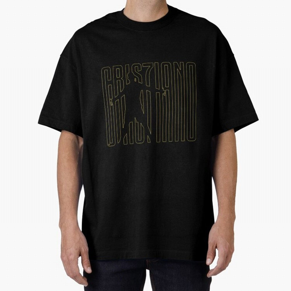 Maglia Cristiano Ronaldo Oversized T-Shirt Celebrate National Team Dreams in Match Day Hype around FIFA World Cup 2026 USA Canada Mexico, Messi, Neymar and Mbappe, Brazil, Tournament Hype, Historic Matchups, Family Viewing Parties and Global Sports