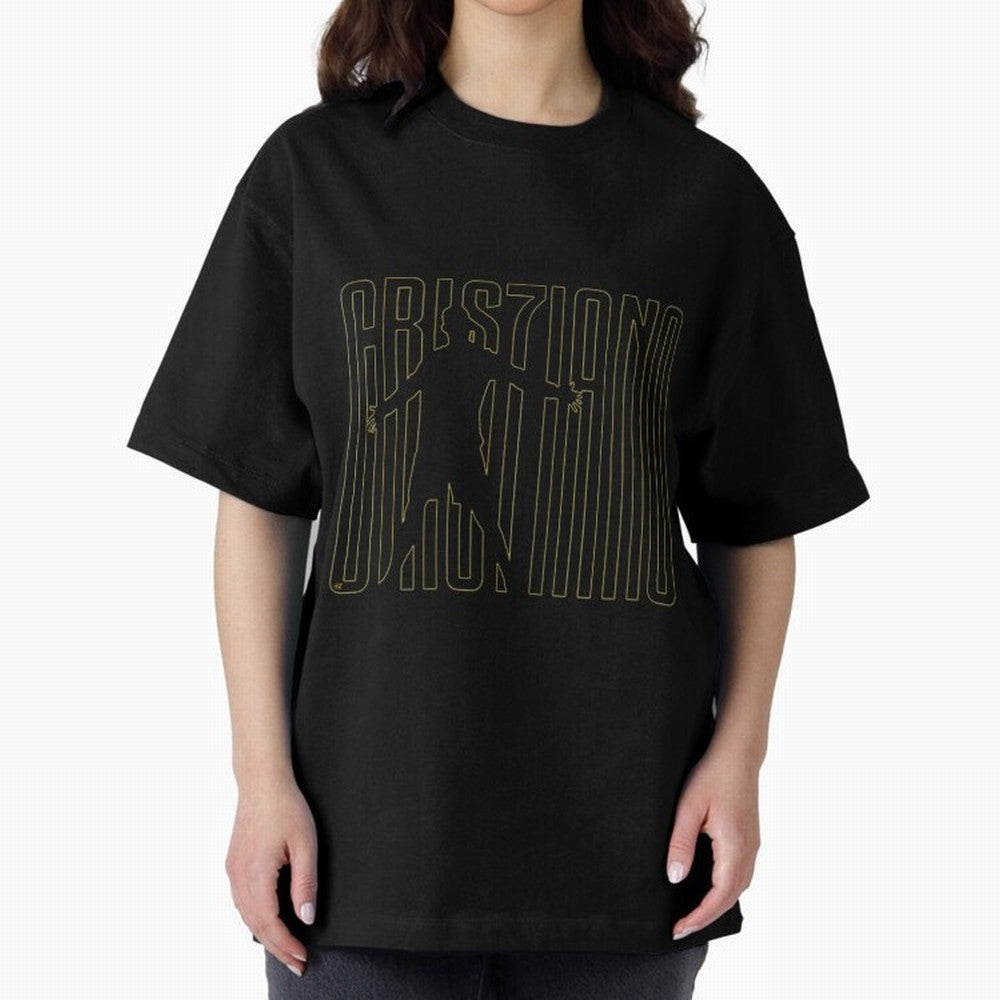 Maglia Cristiano Ronaldo Oversized T-Shirt Celebrate National Team Dreams in Match Day Hype around FIFA World Cup 2026 USA Canada Mexico, Messi, Neymar and Mbappe, Brazil, Tournament Hype, Historic Matchups, Family Viewing Parties and Global Sports
