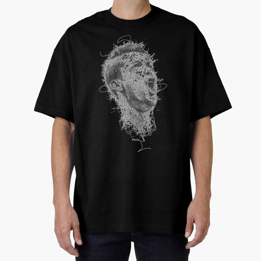 Painting Ronaldo Art Oversized T-Shirt Wear the Spirit of Match Day Hype around FIFA World Cup 2026 Group Stage, Messi and Cristiano Ronaldo, England, France and Netherlands, Game Day Rituals, Football Legends, Country Pride and the Road to the