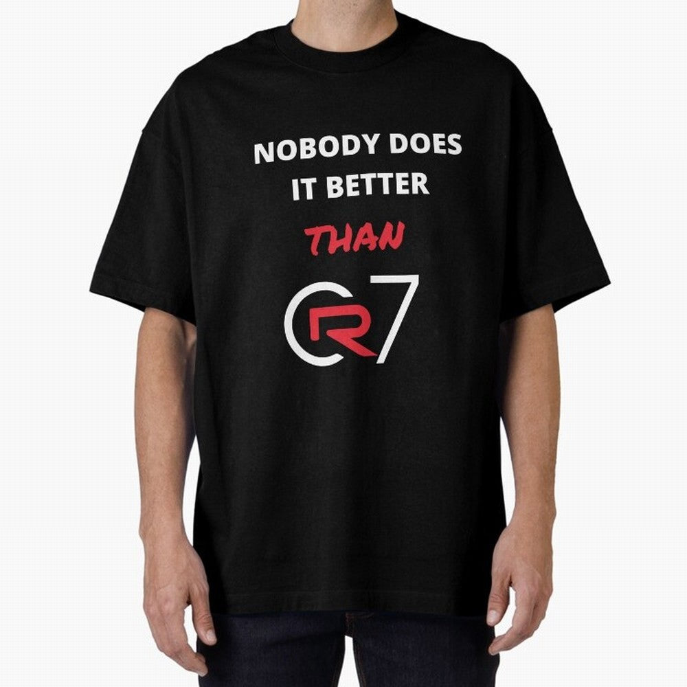 Cristiano Ronaldo T-shirt Oversized T-Shirt Live the Energy of FIFA World Cup 2026 Spirit, Capturing Argentina, France and Brazil, Neymar, Retro Football Energy, Iconic Rivalries, Trophy Chase Drama and Stadium Atmosphere; Perfect for People Who