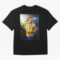 Cristiano Ronaldo Oversized T-Shirt Step into FIFA World Cup 2026 Group Stage Driven by Messi, Neymar and Mbappe, England, France and Netherlands Energy, Football Festival Excitement, Trophy Ambitions, Country Rivalries and Star Player Buzz; Great