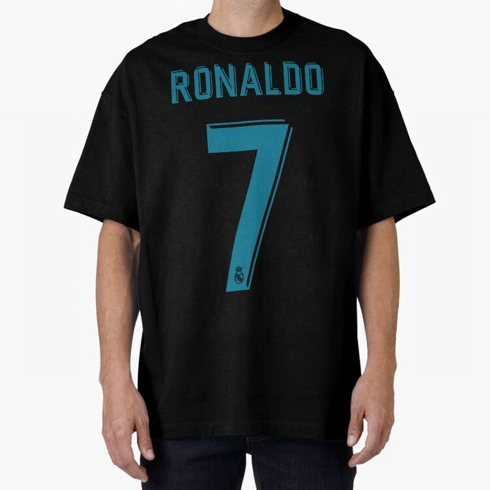 Cristiano Ronaldo 2018 Oversized T-Shirt Support Your Favorite Stars during FIFA World Cup 2026 for Fans of Messi and Cristiano Ronaldo and Brazil, Portugal and Argentina, Bringing Goal Celebration Energy, Supporter Heritage, Football Icons and