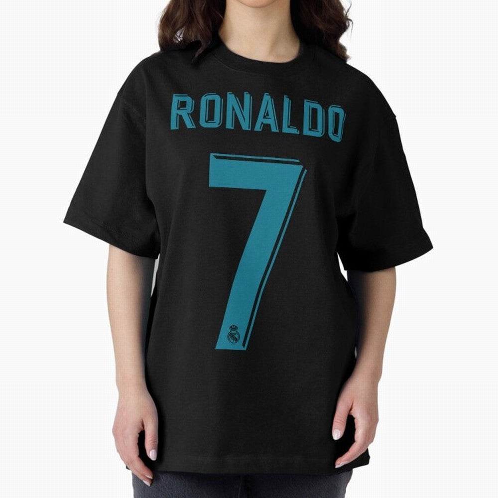 Cristiano Ronaldo 2018 Oversized T-Shirt Support Your Favorite Stars during FIFA World Cup 2026 for Fans of Messi and Cristiano Ronaldo and Brazil, Portugal and Argentina, Bringing Goal Celebration Energy, Supporter Heritage, Football Icons and