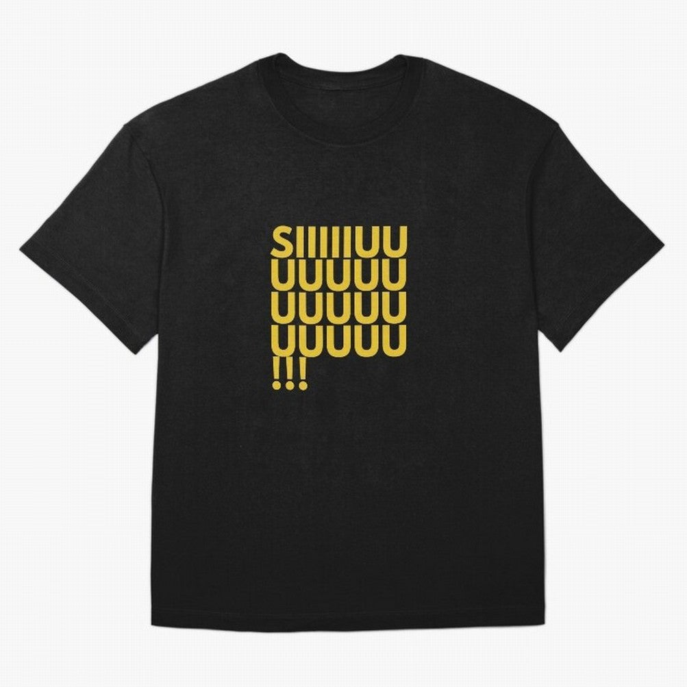 Cristiano Ronaldo Siuuu Oversized T-Shirt Show Passion for the Stars of FIFA World Cup 2026 for Fans of Neymar and Brazil, Bringing Championship Spirit, Famous Goals, Roaring Crowds and International Football Unity; Great for Supporters Who Love