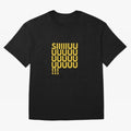 Cristiano Ronaldo Siuuu Oversized T-Shirt Show Passion for the Stars of FIFA World Cup 2026 for Fans of Neymar and Brazil, Bringing Championship Spirit, Famous Goals, Roaring Crowds and International Football Unity; Great for Supporters Who Love