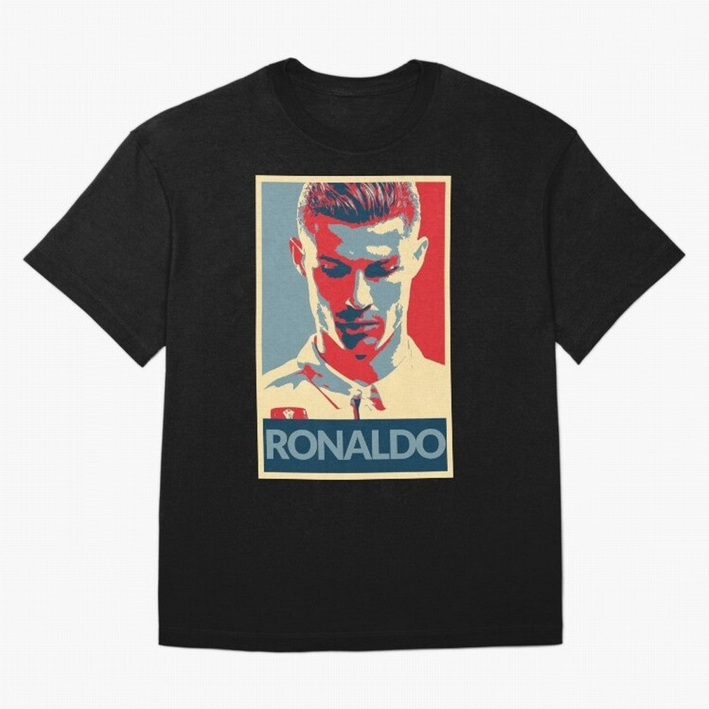 Cristiano Ronaldo Oversized T-Shirt Follow the Road to FIFA World Cup 2026 USA Canada Mexico for Fans of Cristiano Ronaldo and Argentina and Brazil, Bringing Champion Mindset, Group Stage Buzz, Knockout Tension and Passionate Fan Culture; Ideal for
