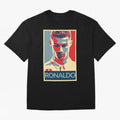 Cristiano Ronaldo Oversized T-Shirt Follow the Road to FIFA World Cup 2026 USA Canada Mexico for Fans of Cristiano Ronaldo and Argentina and Brazil, Bringing Champion Mindset, Group Stage Buzz, Knockout Tension and Passionate Fan Culture; Ideal for