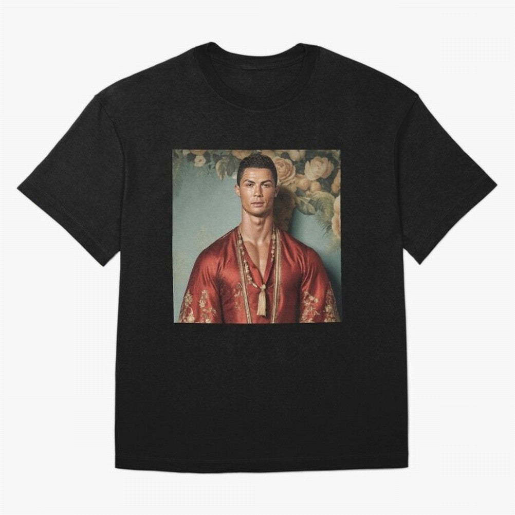 Cristiano Ronaldo Oversized T-Shirt Remember Iconic Moments from Global Football Passion for FIFA World Cup 2026 Group Stage, Made for Mbappe, Spain and Netherlands, Football Passion, Legendary Performances, Festival Vibes and Supporter Community;