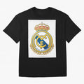 Real Futbol Bernab¨¦u Oversized T-Shirt Show Championship Spirit for FIFA World Cup 2026 Group Stage Spirit, Capturing England, France and Netherlands, Neymar, Stadium Chants, National Pride, Trophy Dreams and Unforgettable Football Memories; Made