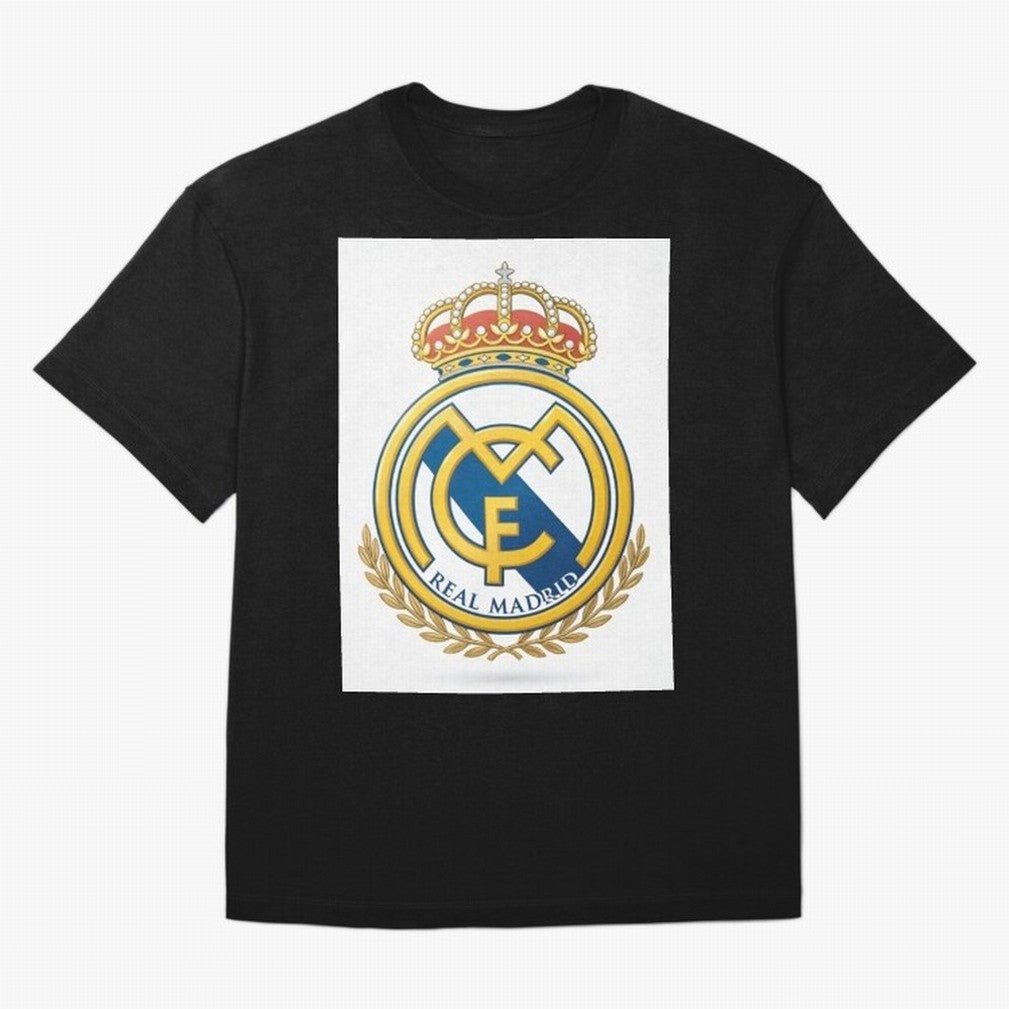 Real Futbol Bernab¨¦u Oversized T-Shirt Show Championship Spirit for FIFA World Cup 2026 Group Stage Spirit, Capturing England, France and Netherlands, Neymar, Stadium Chants, National Pride, Trophy Dreams and Unforgettable Football Memories; Made
