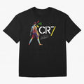 Cr7 Cristiano Ronaldo Signature Oversized T-Shirt Support Your Favorite Stars during FIFA World Cup 2026 USA Canada Mexico Spirit, Driven by England and Germany, Messi and Cristiano Ronaldo, Retro Football Energy, Iconic Rivalries, Trophy Chase