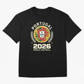 Portugal 2026 World Football Oversized T-Shirt Bring Legendary Rivalry Energy to FIFA World Cup 2026 Centered on Haaland and Mbappe, Argentina and Brazil Energy, Stadium Memories, Football Loyalty, International Chants and Championship Tradition;