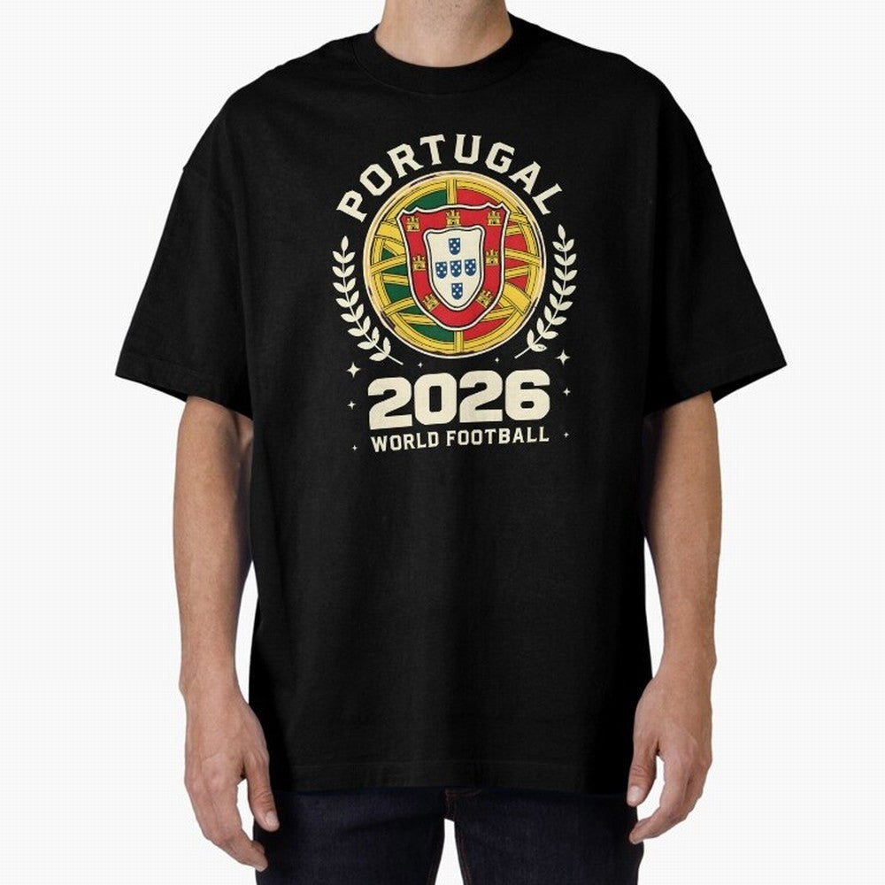 Portugal 2026 World Football Oversized T-Shirt Bring Legendary Rivalry Energy to FIFA World Cup 2026 Centered on Haaland and Mbappe, Argentina and Brazil Energy, Stadium Memories, Football Loyalty, International Chants and Championship Tradition;