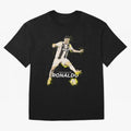Cristiano Ronaldo Cristiano Ronaldo Oversized T-Shirt Honor the Football Icons of FIFA World Cup 2026 for Fans of Mbappe and Neymar and Brazil, Portugal and Argentina, Bringing Retro Football Energy, Iconic Rivalries, Trophy Chase Drama and Stadium