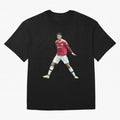 Ronaldo in Flight Oversized T-Shirt Bring Champion Energy into Match Day Hype around FIFA World Cup 2026 USA Canada Mexico, Cristiano Ronaldo, France, Stadium Chants, National Pride, Trophy Dreams and Unforgettable Football Memories; Perfect for
